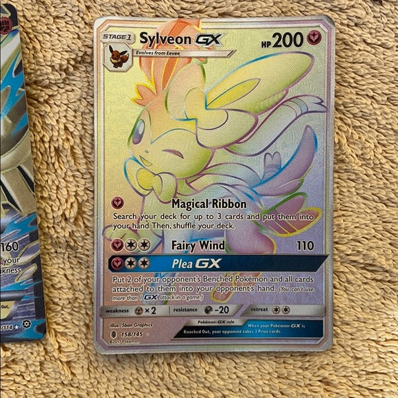 (Pokémon) Sylveon GX Rainbow plus extra cards - Picture 3 of 8